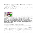 ChemSketch – phần mềm hỗ trợ vẽ công thức, phương trình và tính toán cân bằng hóa học