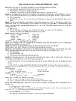 tinh OXH cua NO3- trong cac moi truong