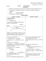 Giáo án 11  đầy đủ