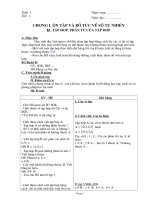 Giáo án số học 6 cả năm