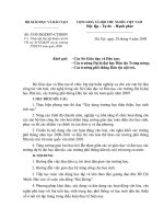 công văn 3530/BGD_DT 4/2009