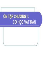 ÔN TẬP CƠ VẬT RẮN