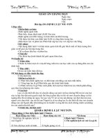 Bai 17-18.BA ĐỊNH LUẬT NIUTON