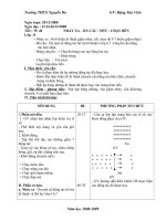 TD 8 ( Tiết đôi )39-40