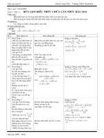 giáo án đại số 9 tuần 7