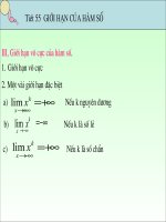 Tiết 55 đai số 11