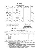 Tiết 20 - 2 - Lại có ma trận