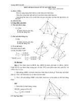 Phương pháp tính thể tích khối đa diện