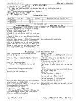 GIÁO ÁN ĐẠI SỐ 9 KÌ I (36 tiết)