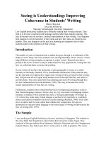Improving Coherence in Students'''' Writing.doc