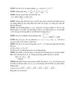 Một số đề toán khó 3