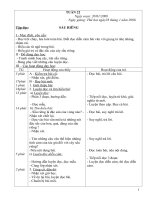 giáo án lớp 3(Tuần 22)