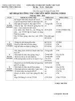 Kế hoạch CM tháng 9/2010