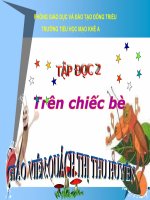 Tập đọc - bai: Trên chiếc bè