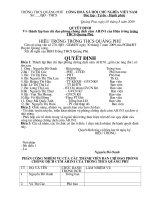 Quyet dinh thanh lap BCD phong chong cumA