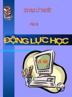 Cơ Lý Thuyết-Chương 1