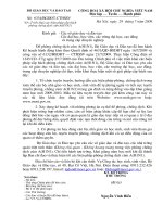 CV chi dao thuc hien Cong dien  1245 cua Thu tuong