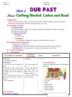 GA Tiếnganh 8 Unit4 T1 Chuẩn(2010-2011)