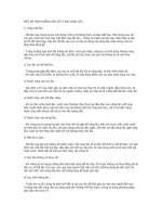 MỘT SỐ TÌNH HUỐNG CẦN XỬ LÝ KHI DỰNG LỀU