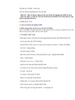 Cấu trúc đề thi môn văn, sử, địa tốt nghiệp THPT nam9