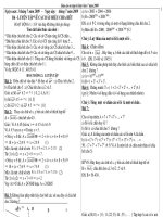 Giáo án ôn hè toán 6 (phần 2)