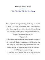 Kể Chuyện Các Vua Nguyễn Minh Mạng II.