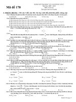 de thi thu dh đau năm