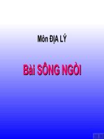 Địa lí - Sông ngòi