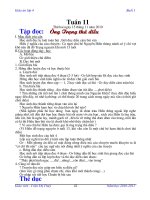 G.a lớp 4 tuần 11 ( BL )