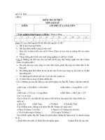 kiem tra hk2 lop 6 cuc chuan