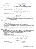 Đề+đáp án vào 10 TBinh2009-2010