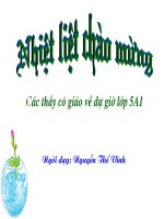 khoa hoc 5: Phong benh viem gan A