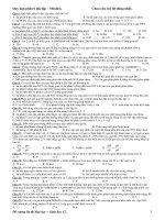 LUYEN THI DAI HOC PHAN ( PHÂN LI ĐỘC LẬP)