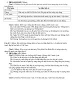 ĐỀ THI LỊCH SỬ - ĐỊA LÝ 5