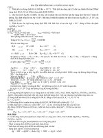 on luyen mot so dang bai tap thi dai hoc