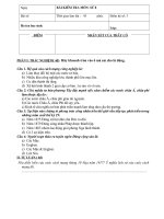 Kiểm tra HK1 Sử 8