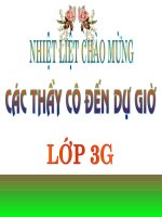 tự nhiên và xã hội lớp 3