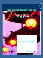 Bài 10: Trung Quốc (tiêt1)