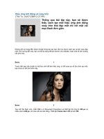 Hiệu ứng ảnh động và xoay tròn