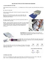 QUI ƯỚC ĐẶT TÊN CÁC Ổ ĐĨA TRONG HĐH WINDOWS