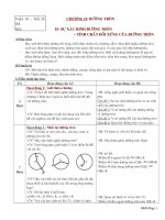 Giáo án Hình Học 9 - Chương II