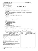 GIÁO ÁN ĐỊA 6 KHÔNG THIẾU 1 TIẾT