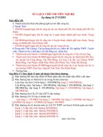 Qui chế Chi tiêu NB từ 27/09/2010