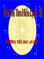 Giao lưu lịch sử khối 4+5