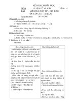 GIAO AN LOP 3 - TUAN 4