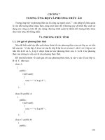 Tương ứng bộ và phương thức ảo