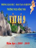 Ôn tâp li 9.Điên hoc