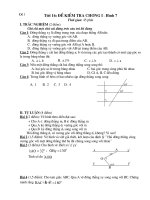 Kiểm tra chương 1 hình