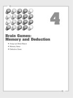 Brain Games Memory and Deduction