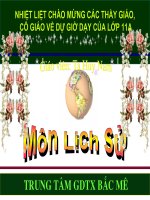 Bài 9:Cách mạng tháng Mười Nga 1917 và...